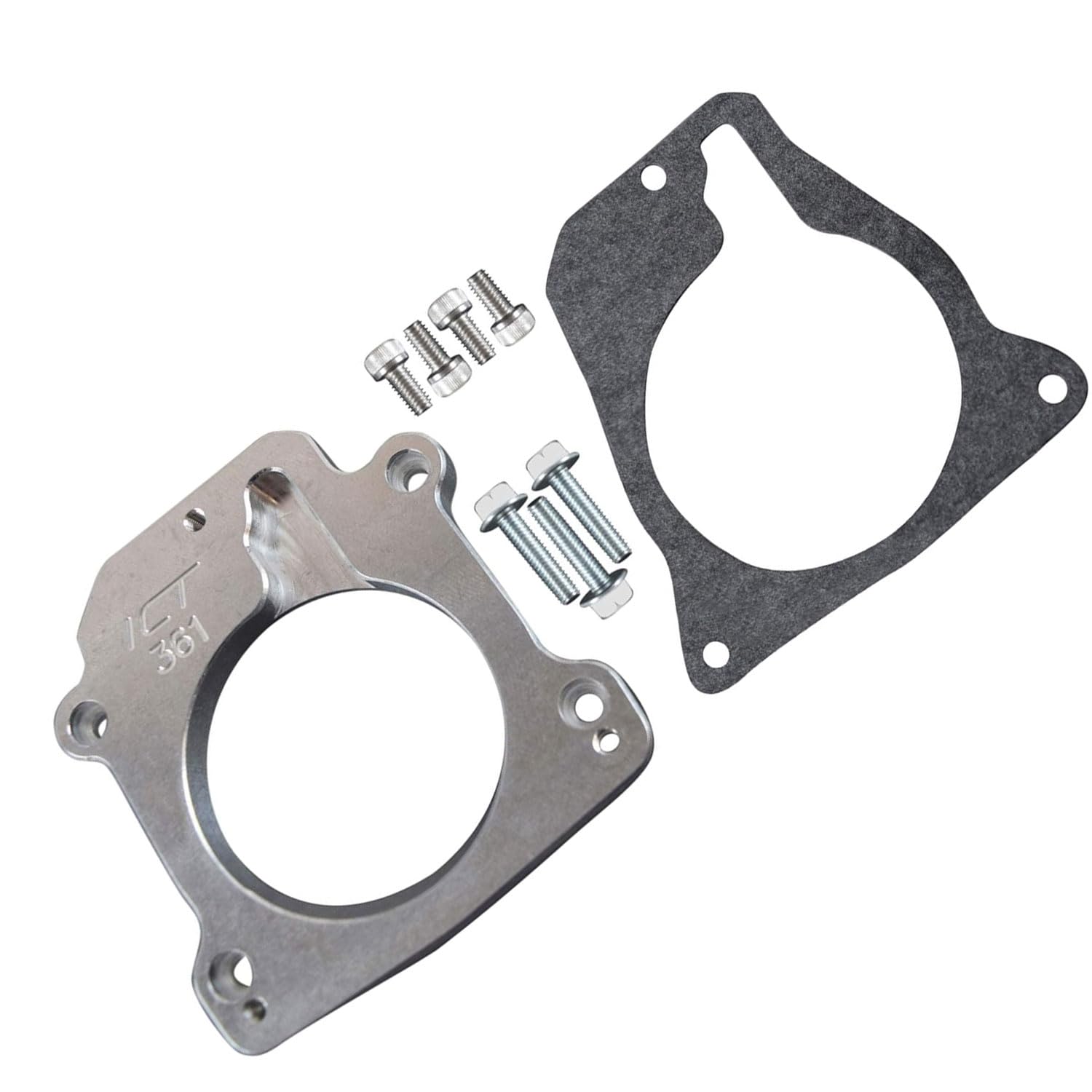 Gen V - LT Billet Throttle Body Adapter / 4 Bolt Intake to 3 Bolt DBC - Image 3