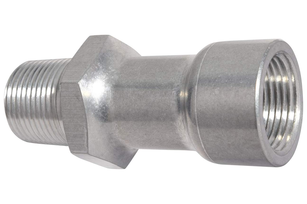 ICT Billet 3/4" NPT Extension Male/Female 2.4" Electric Water Pump Threaded Bare Machined Aluminum Fitting Designed & Manufactured in the USA F750NP750NPX - Image 4