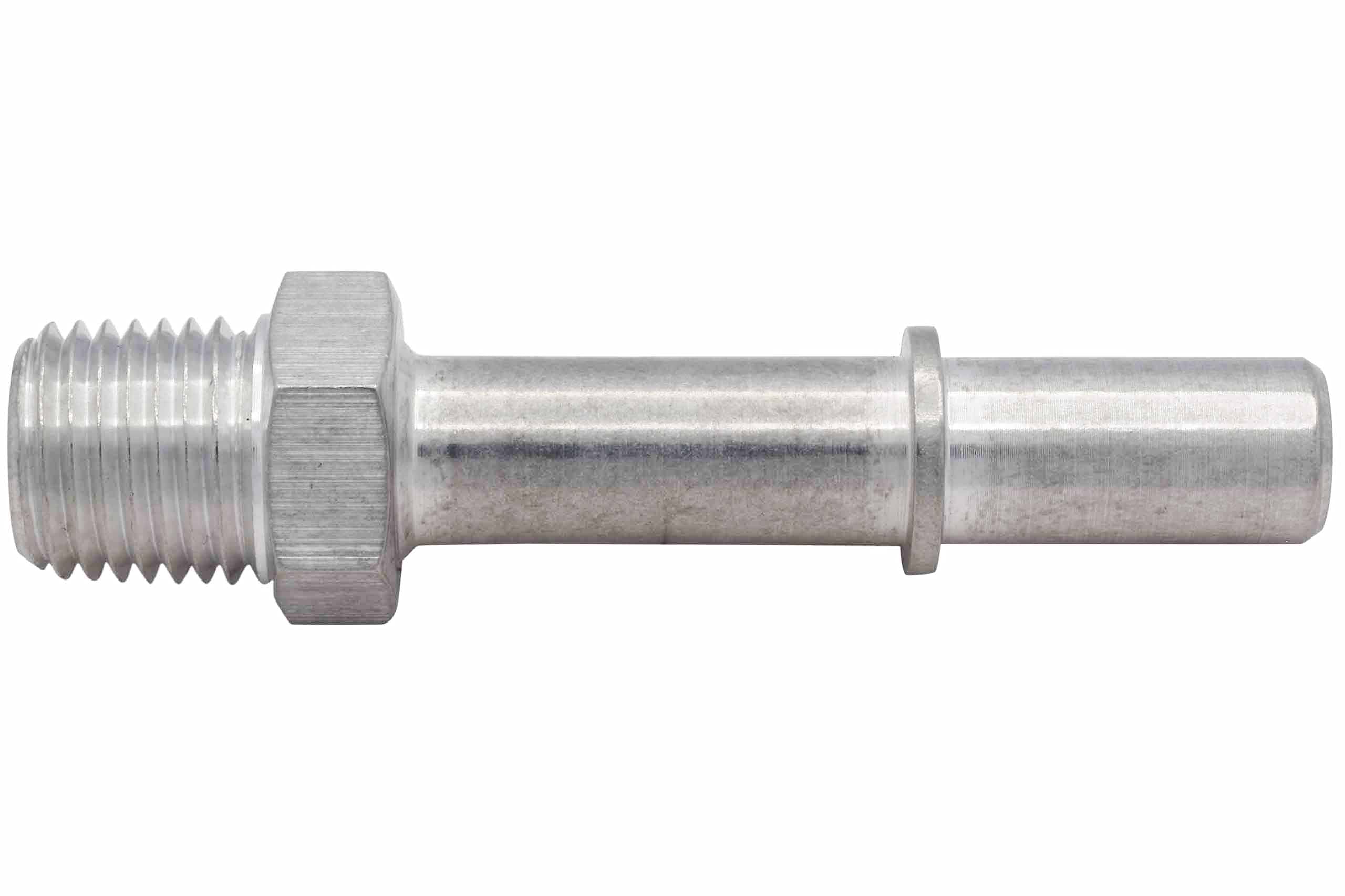 ICT Billet 3/8 Fuel Rail Quick Connect Male to 1/4" NPT Adapter Fitting Hose Thread Fuel Oil Gas Coolant Connector Pipe End Braided Plumbing Port Fluid Aluminum AN817-02-04NP - Image 3