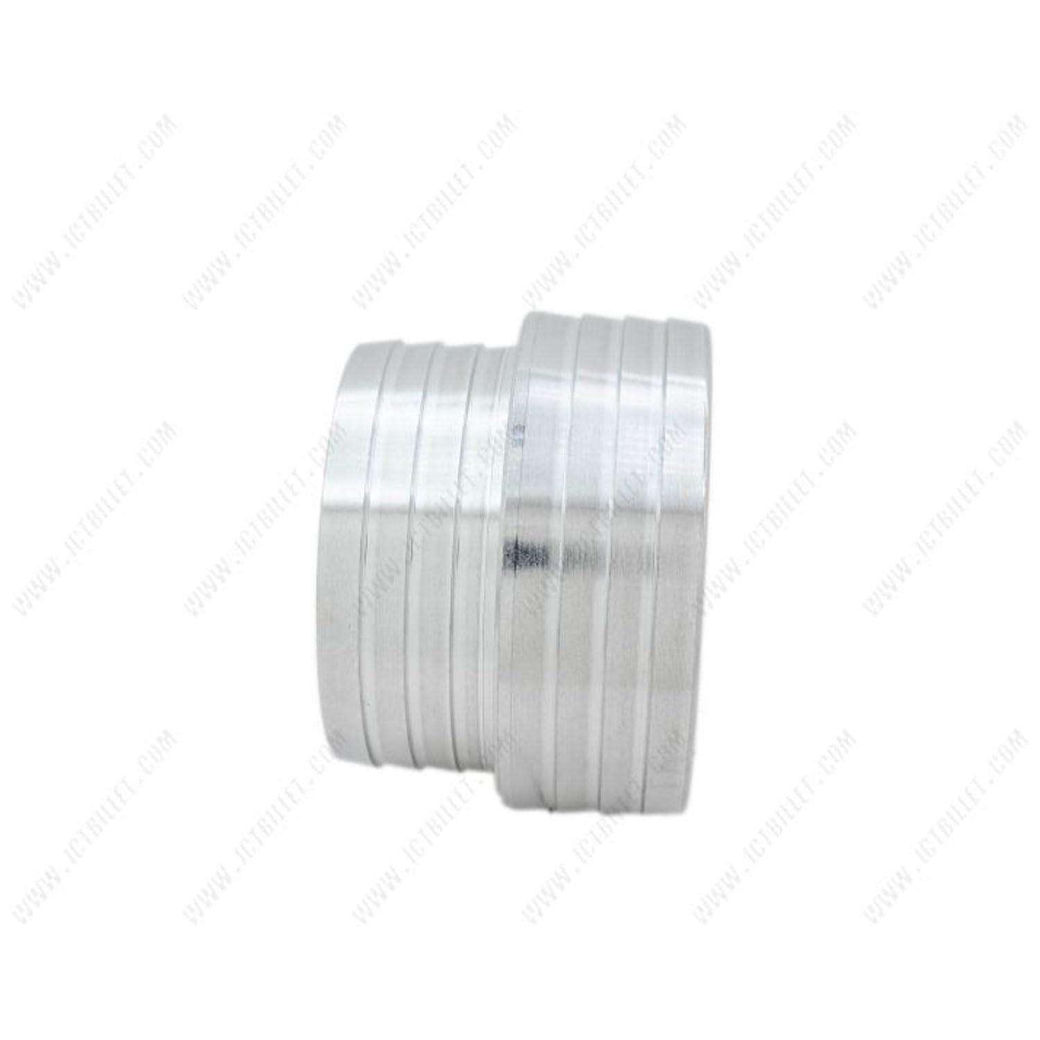 ICT Billet 3'' to 2.5'' Inch Hose Barb Splice Coupler Repair Reducer Fitting Adapter - Image 4