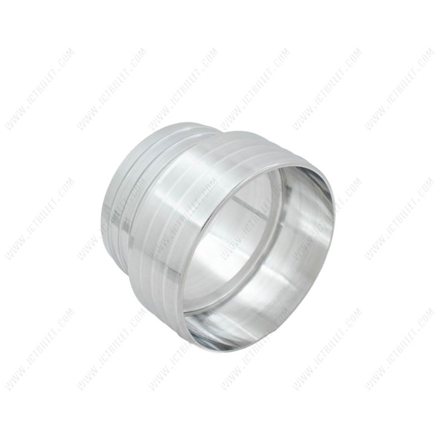 ICT Billet 3'' to 2.5'' Inch Hose Barb Splice Coupler Repair Reducer Fitting Adapter - Image 5