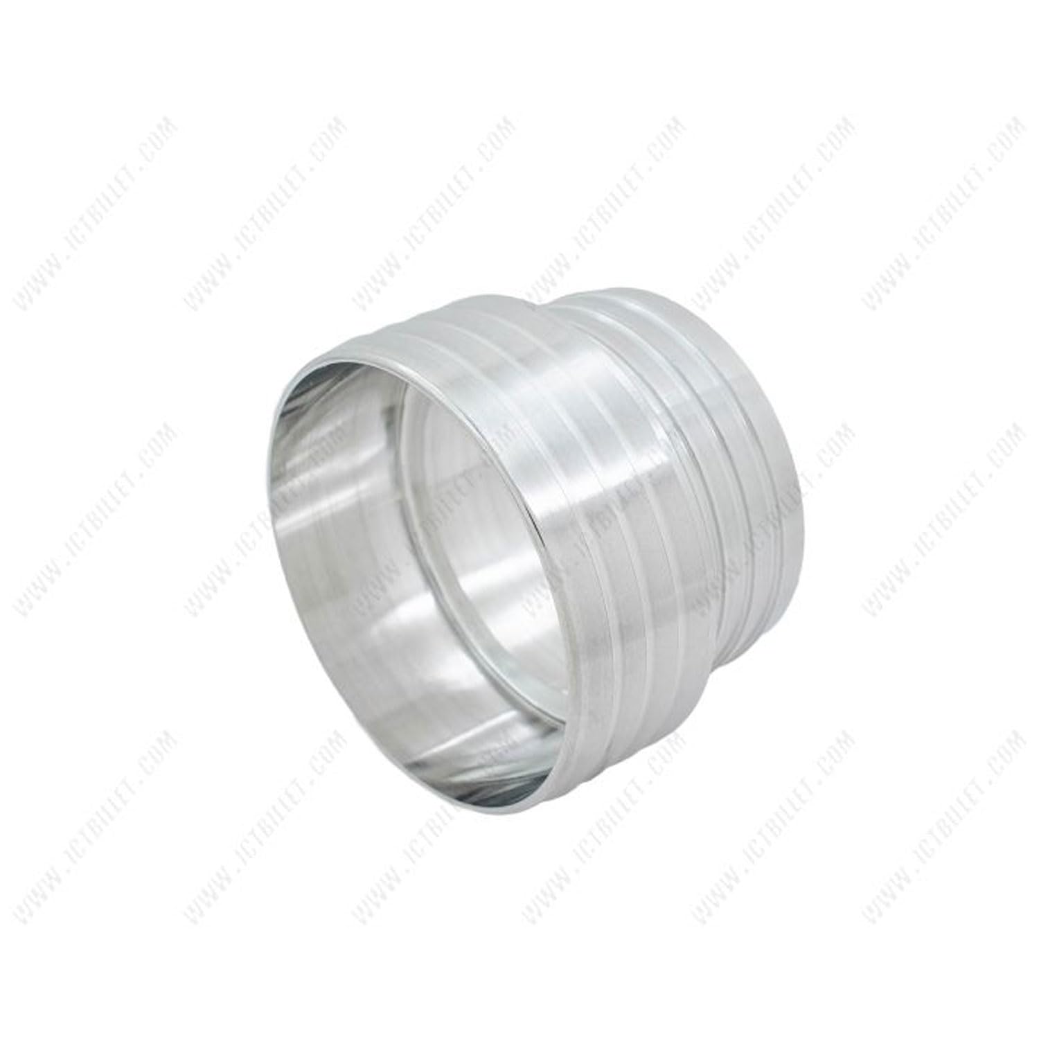 ICT Billet 3'' to 2.5'' Inch Hose Barb Splice Coupler Repair Reducer Fitting Adapter - Image 7
