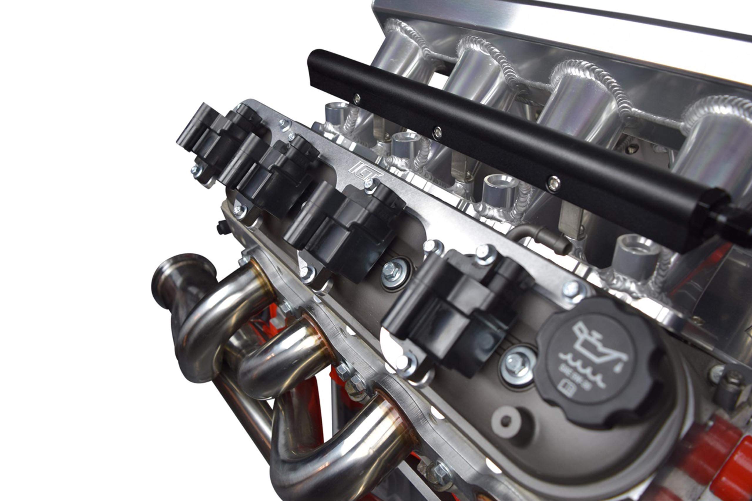 ICT Billet 5.3L LS Square Coil Brackets Valve Cover D581 D514A D510C 12558693 LSX Swap Truck LS1 LS3 LS2 LQ4 LQ9 LS6 L92 L99 L33 LR4 Designed & Manufactured in The USA 551654 - Image 3