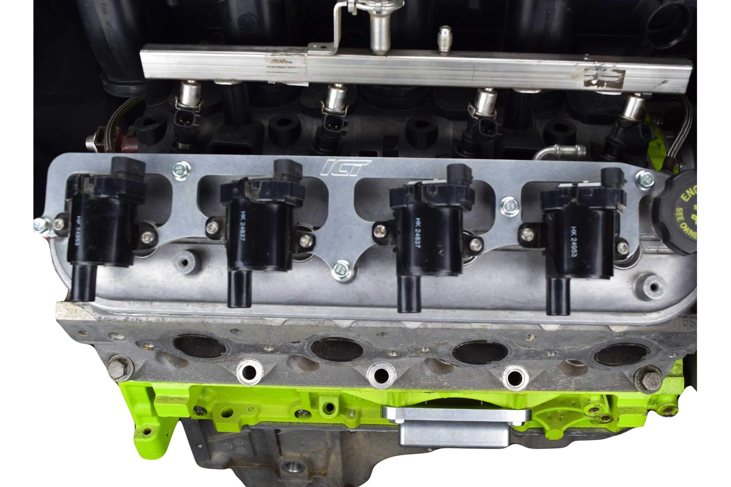 ICT Billet 5.3L LS Truck Side Bolt Coil Brackets Mount Valve Cover 19005218 D585 LSX Swap Heat Sink LM7 LR4 LQ4 L59 LQ9 LM4 L33 LH6 L92 L76 LY2 LY5 LY6 LC9 LMG L98 L96 LC8 551531 - Image 7