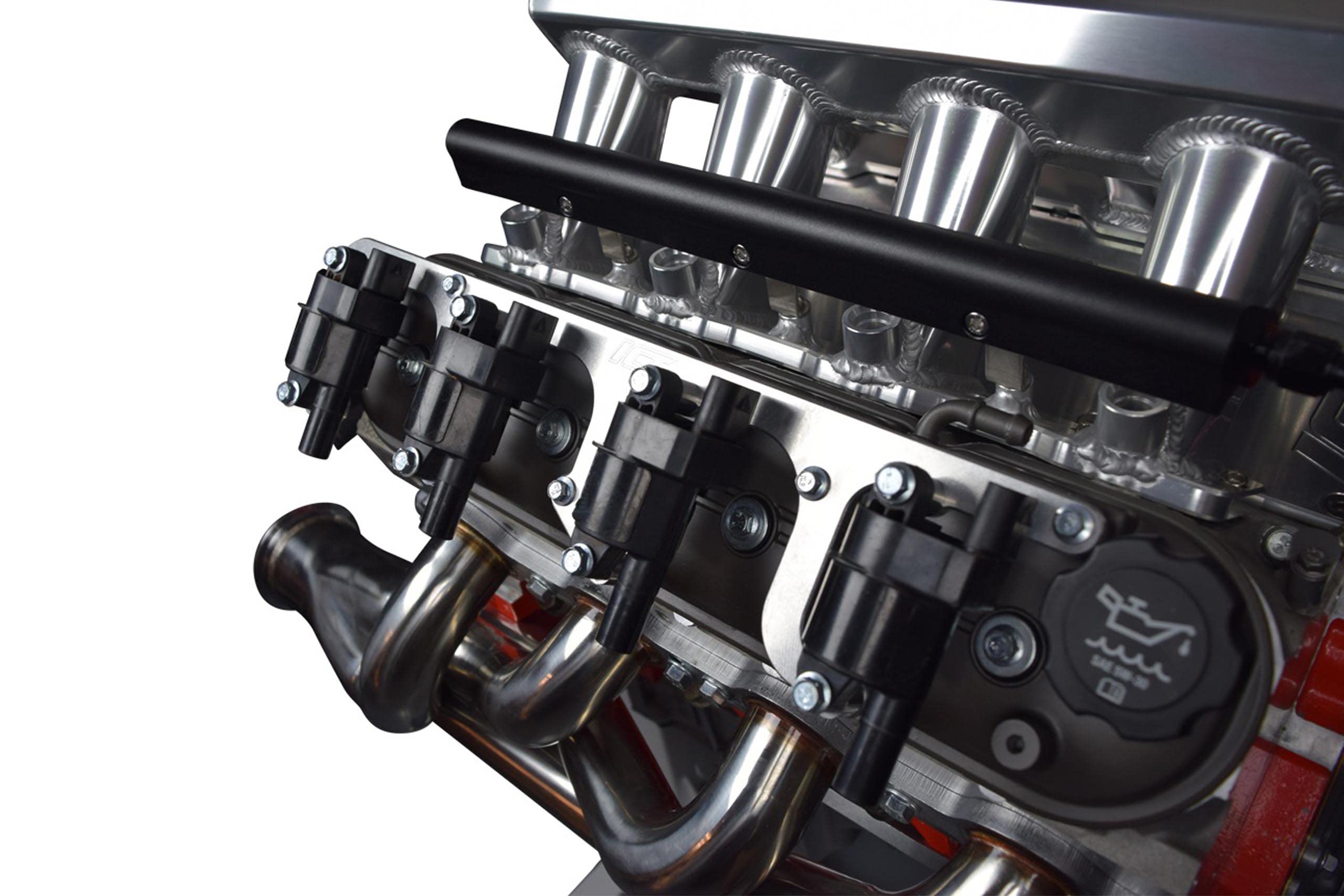 ICT Billet 5.3L LS Valve Cover Coil Brackets Compatible with D514A and D510C LSX Swap Truck LS1 LS3 LS2 LQ4 LQ9 LS6 L92 L99 L33 LR4 Designed & Manufactured in The USA 551654-510C - Image 4