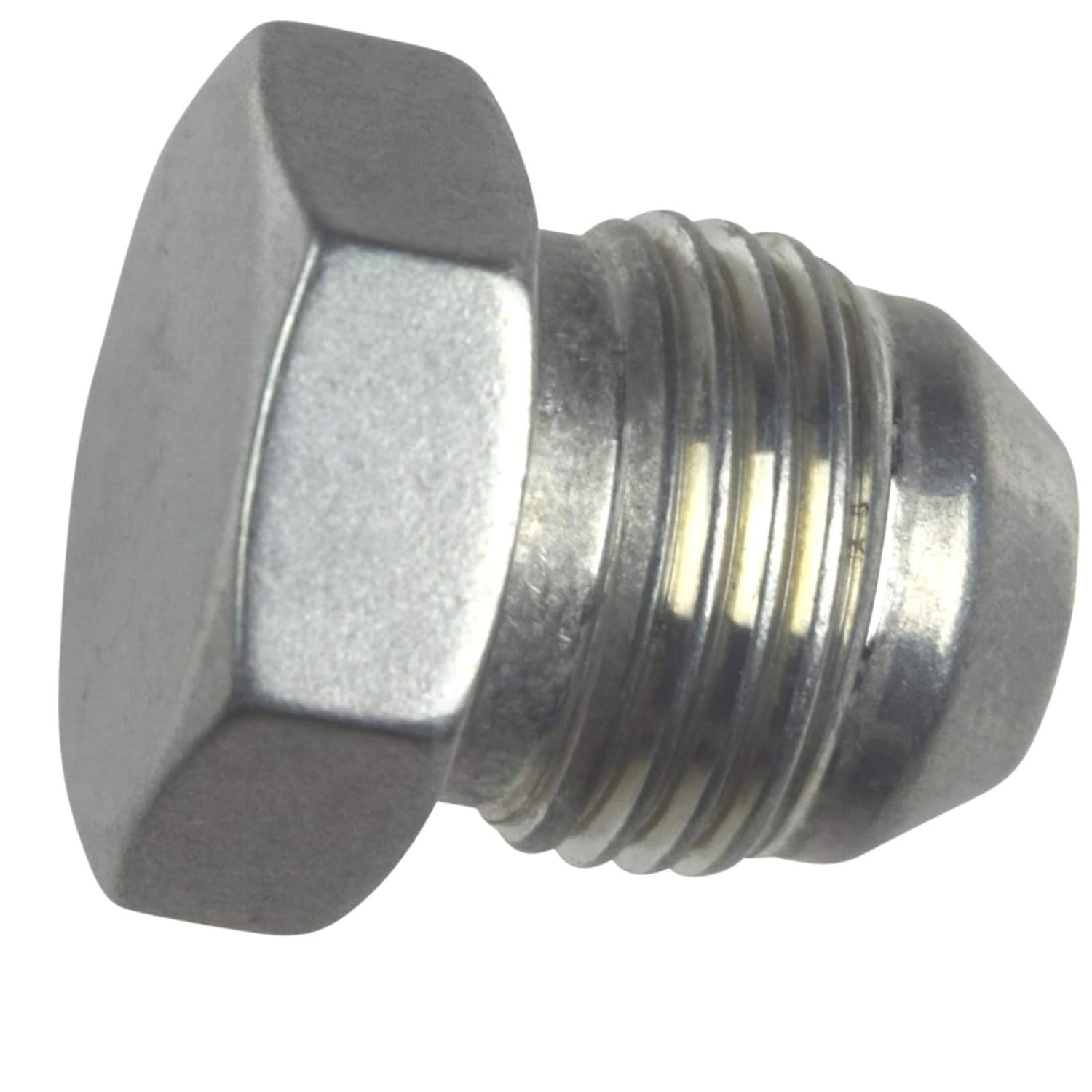 ICT Billet -8AN Flare Plug Male Nut 8 AN Cap Fitting Aluminum Thread Connector for Automotive Fluids Designed & Manufactured in the USA Bare Aluminum AN806-08A - Image 5