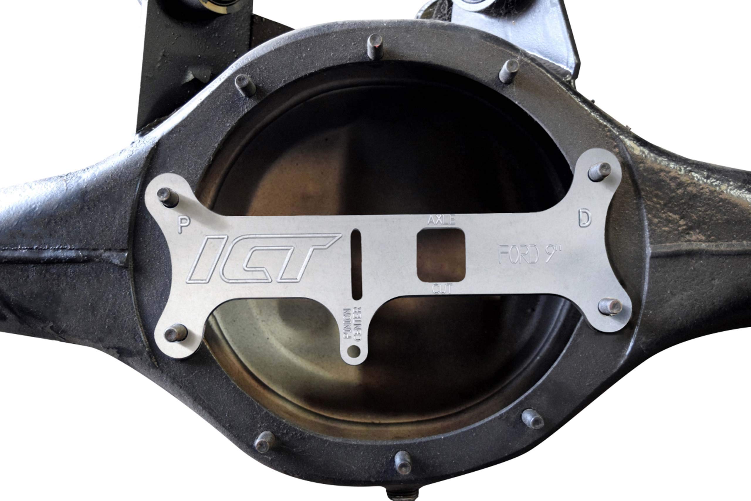 ICT Billet 9" Rear End Axle Tube Narrowing Cut Guide Rearend Pinion Dogbone Tool (Compatible with Ford) 551382 - Image 3