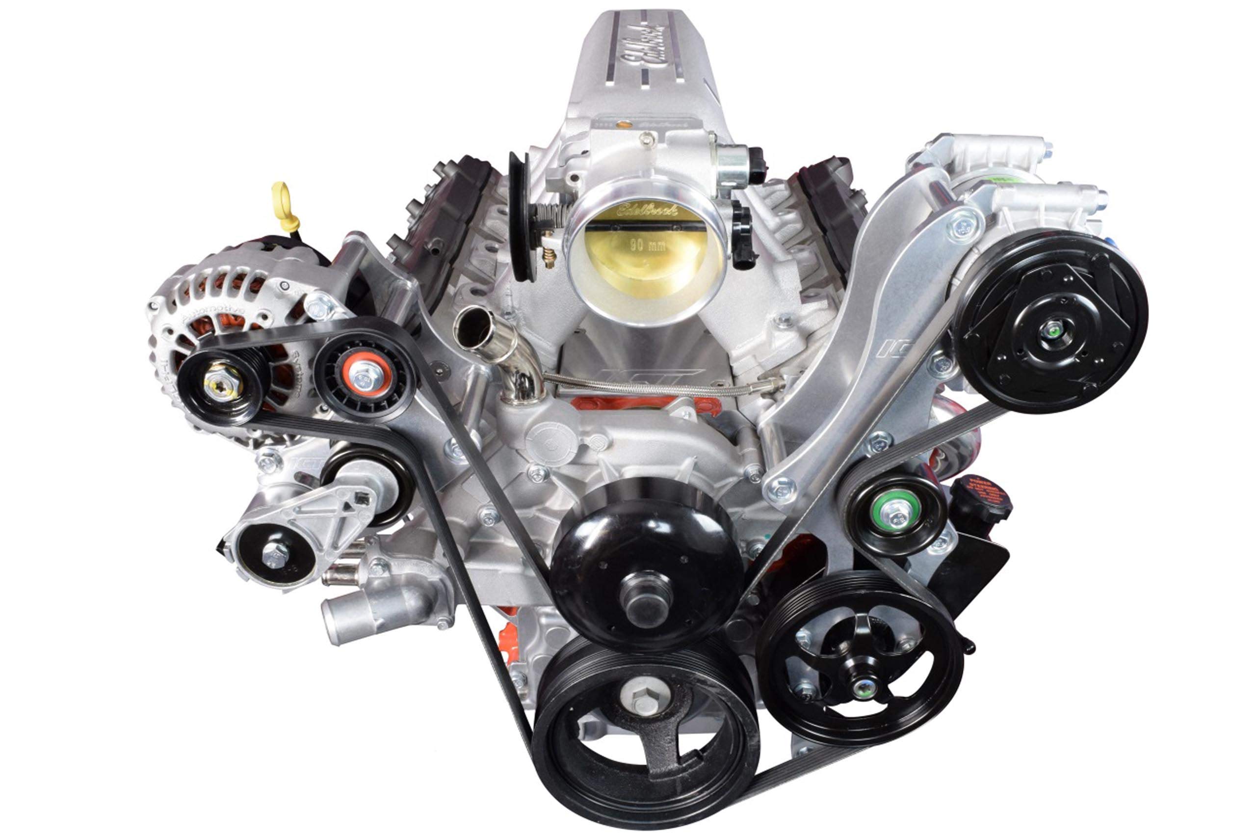 ICT Billet Alternator Bracket Compatible with S10 LS Swap LS1 LS3 LSX LQ4 LQ9 4.8L 5.3L 6.0L 551780-3 - Image 5