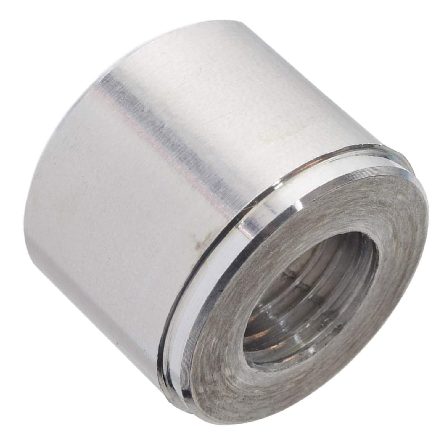 ICT Billet Aluminum 1/4" NPT Weld On Bung Female Nut Threaded Insert Weldable Taper Pipe Thread Connector Fluid Designed & Manufactured in The USA Bare 617-6702AL - Image 3