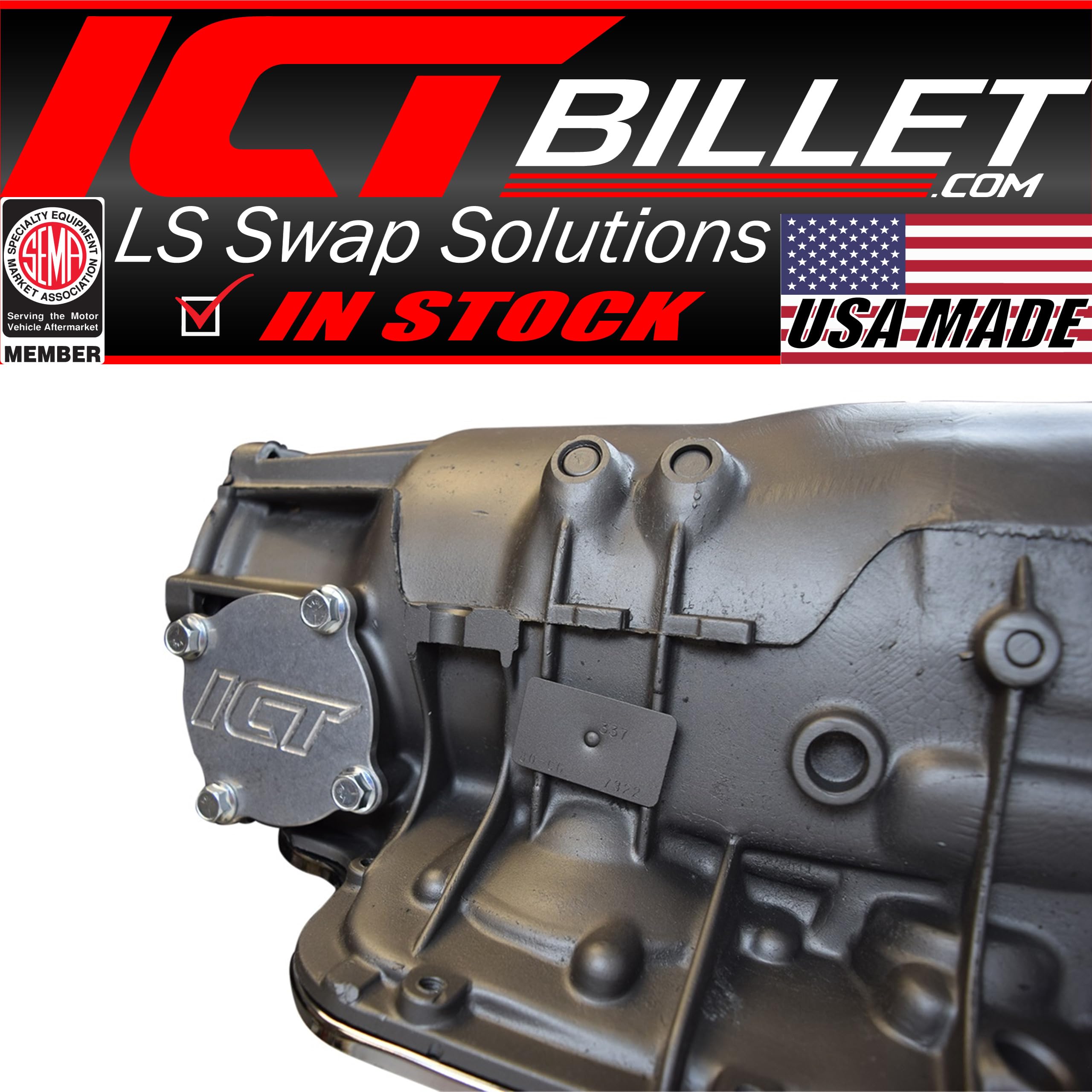 ICT Billet Billet Aluminum TH400 Governor Plate Turbo 400 350 551906 - Image 4