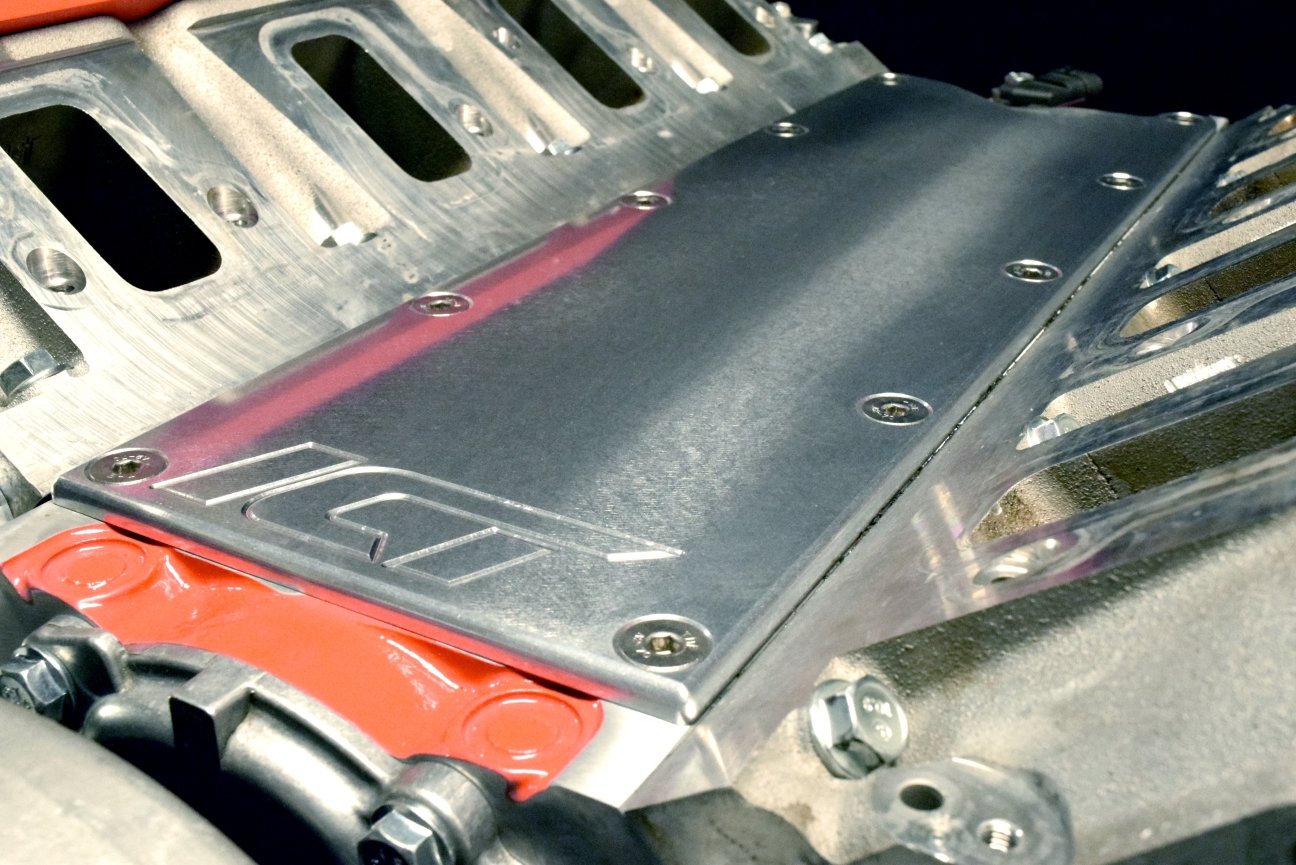 ICT Billet LS Gen III (3) VALLEY PAN Cover Plate Billet Aluminum Low Profile (No Knock Sensor) LSX LS1 LM7 LR4 LQ4 LS6 L59 LQ9 LM4 L33 Dress Up Engine Cover 551629 - Image 6