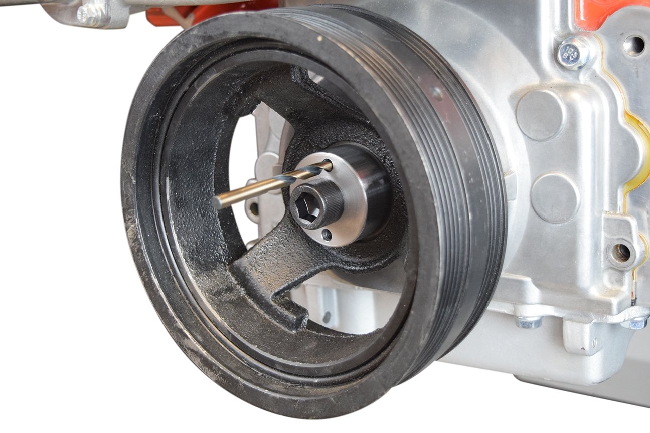 ICT Billet LS LT Crank Pin Kit LS1 LT1 LQ4 LS3 LSX Crankshaft Damper Drill Pinning Fixture Tool 551917 - Image 4