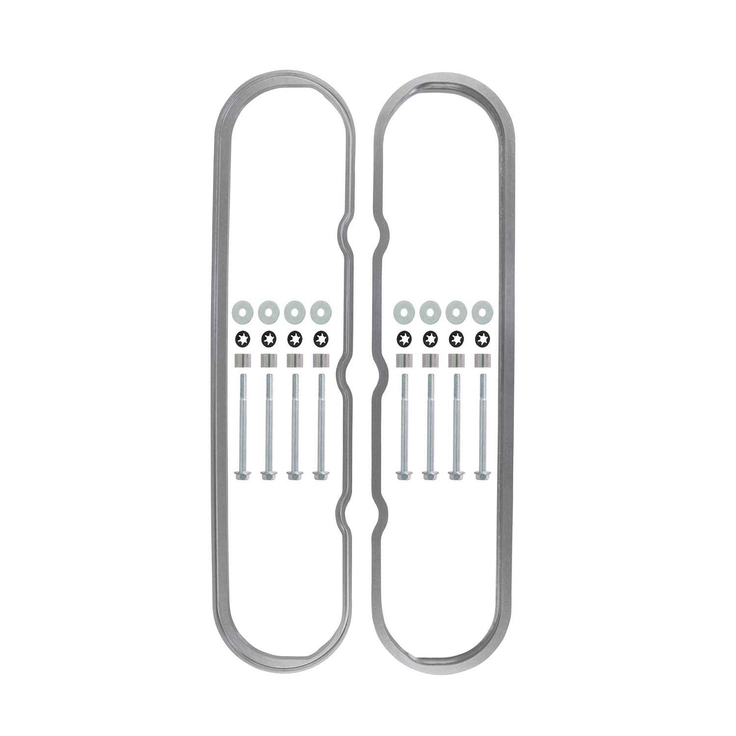 ICT Billet LS Series Valve Cover Spacer Billet LS1 LS2 LS3 LS7 LSX 3/8" .375 for Tall Mount Roller Rocker Clearance Spacer Compatible with Chevy LS 1997-up 551641-3 - Image 3