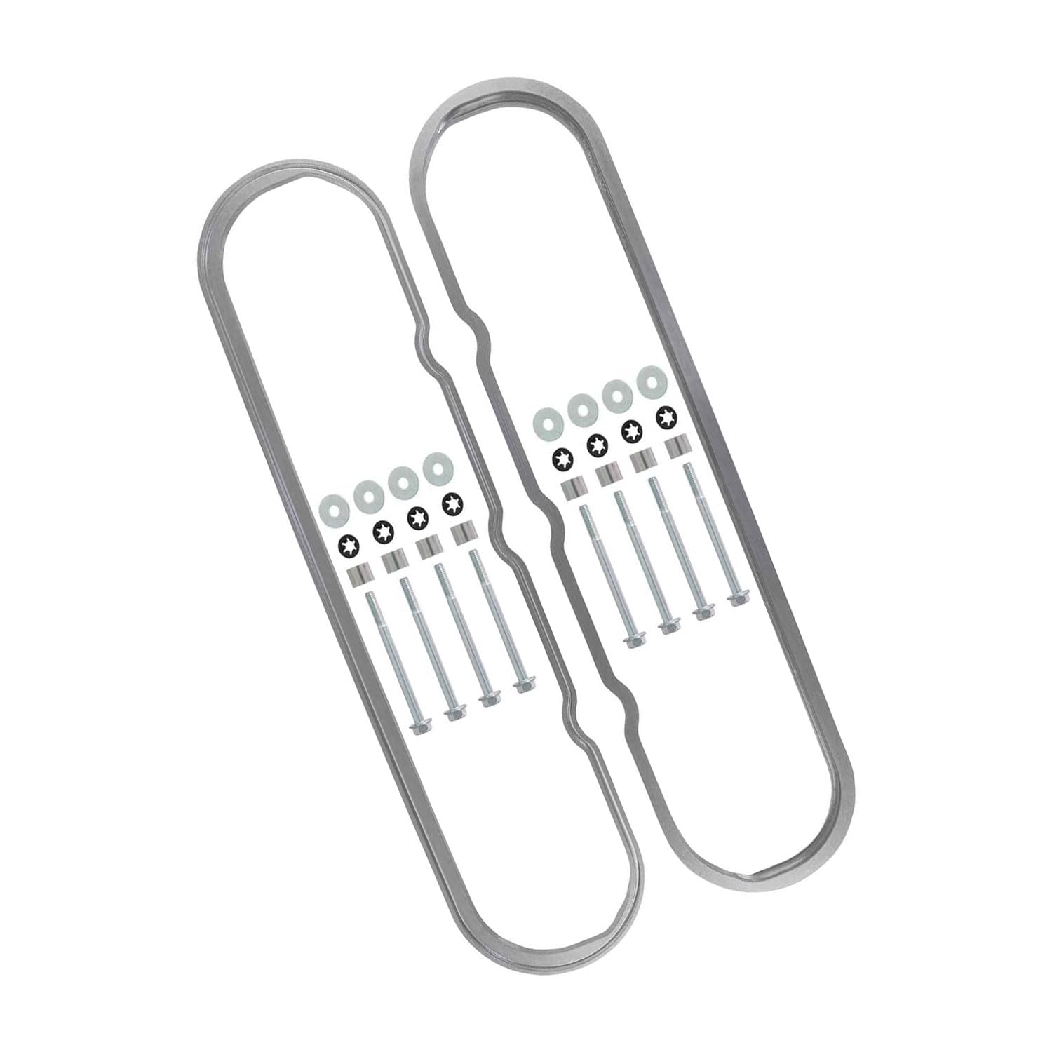 ICT Billet LS Series Valve Cover Spacer Billet LS1 LS2 LS3 LS7 LSX 3/8" .375 for Tall Mount Roller Rocker Clearance Spacer Compatible with Chevy LS 1997-up 551641-3 - Image 4