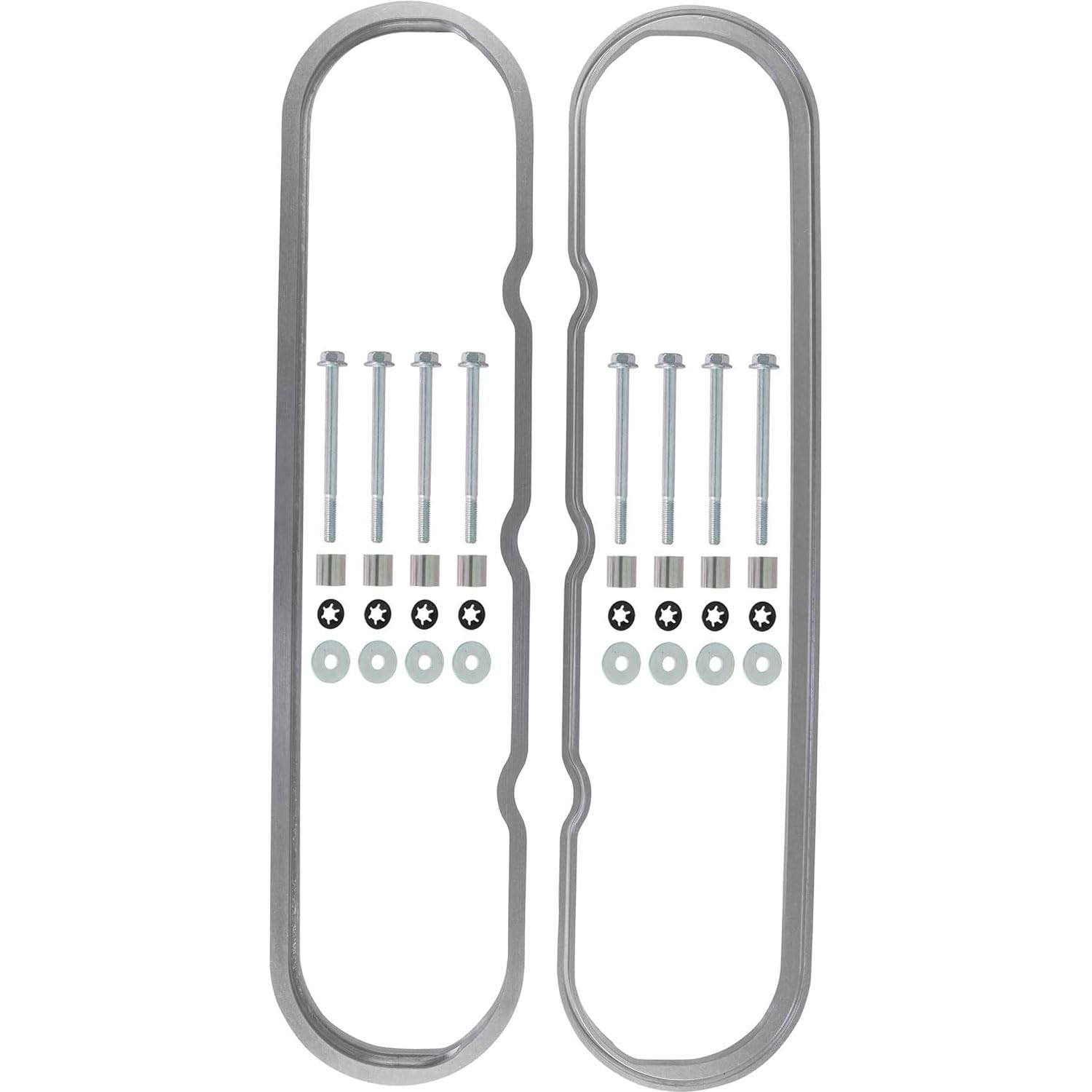 ICT Billet LS Series Valve Cover Spacer Tall LS1 LS2 LS3 LS7 LSX 1/2" Inch Riser for Tall Mount Roller Rocker Clearance Spacer Compatible with Chevy LS 1997-up 551641-5 - Image 3