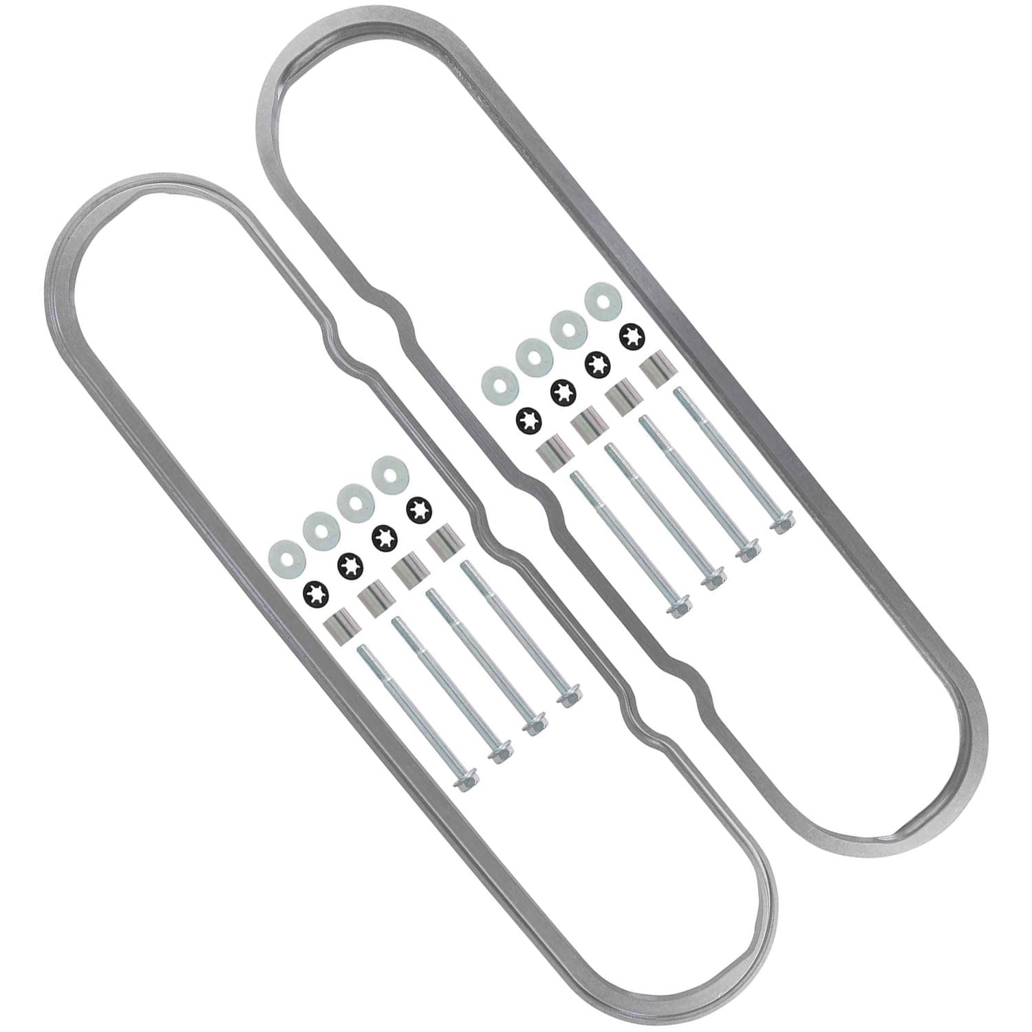 ICT Billet LS Series Valve Cover Spacer Tall LS1 LS2 LS3 LS7 LSX 1/2" Inch Riser for Tall Mount Roller Rocker Clearance Spacer Compatible with Chevy LS 1997-up 551641-5 - Image 4