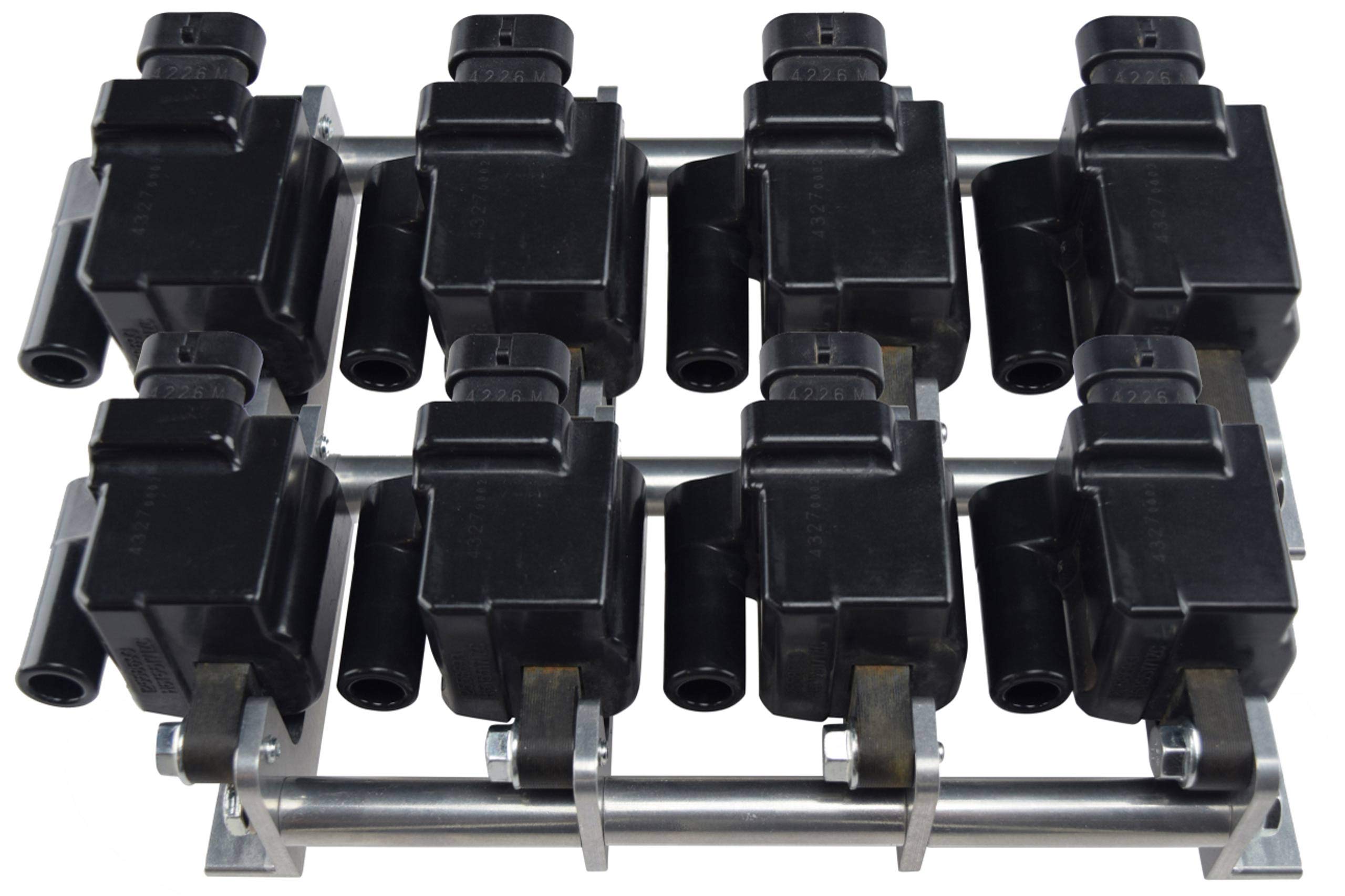 ICT Billet LS Truck Square - Remote Mount Coil Relocation Brackets - D581 LSX Swap 551583 - Image 4