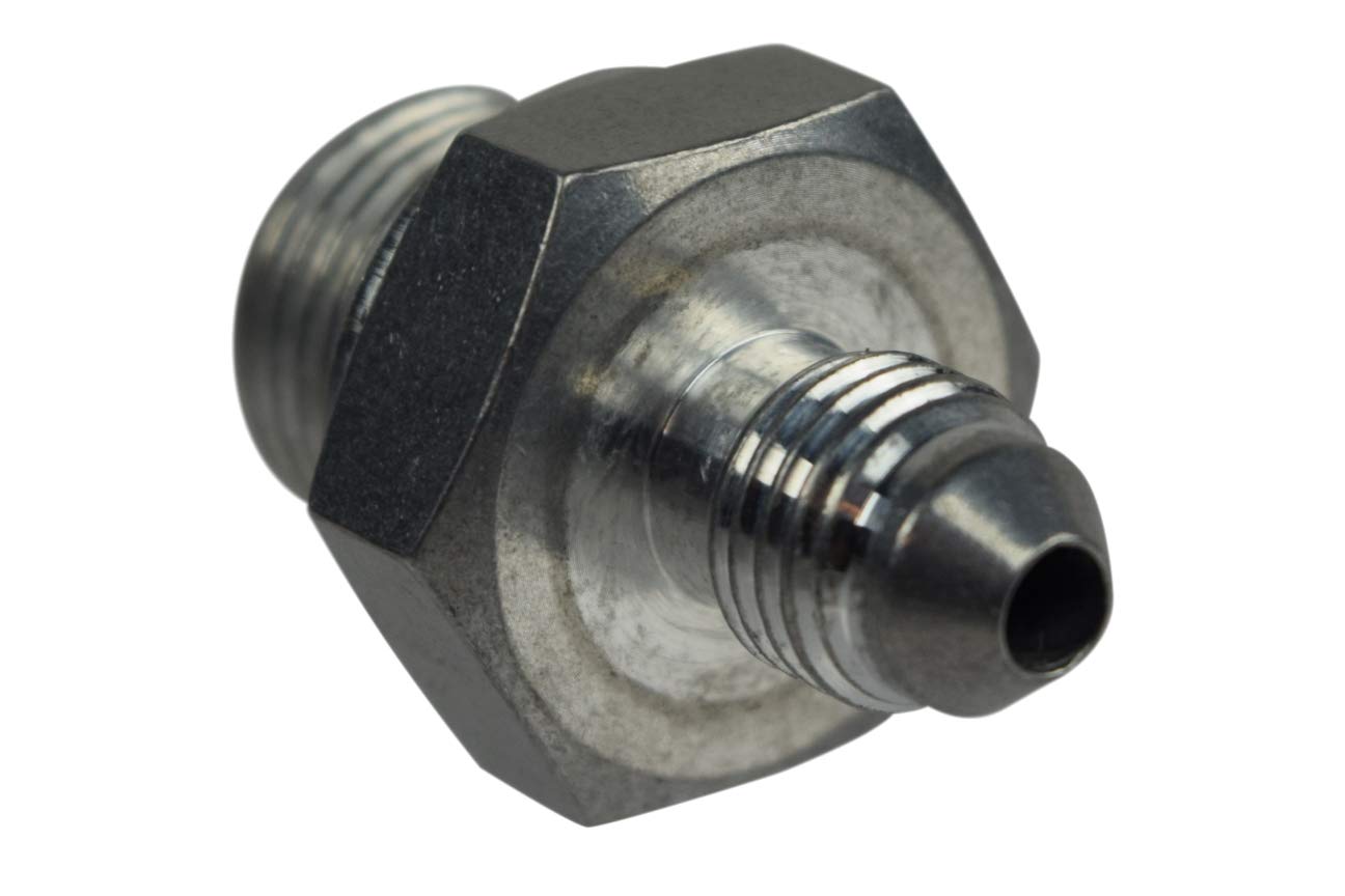 ICT Billet LS Turbo Oil Supply/Feed Adapter Port M16-1.5 to -4AN Fitting LSX LS1 LS3 LS2 AN816-04-M16 - Image 3