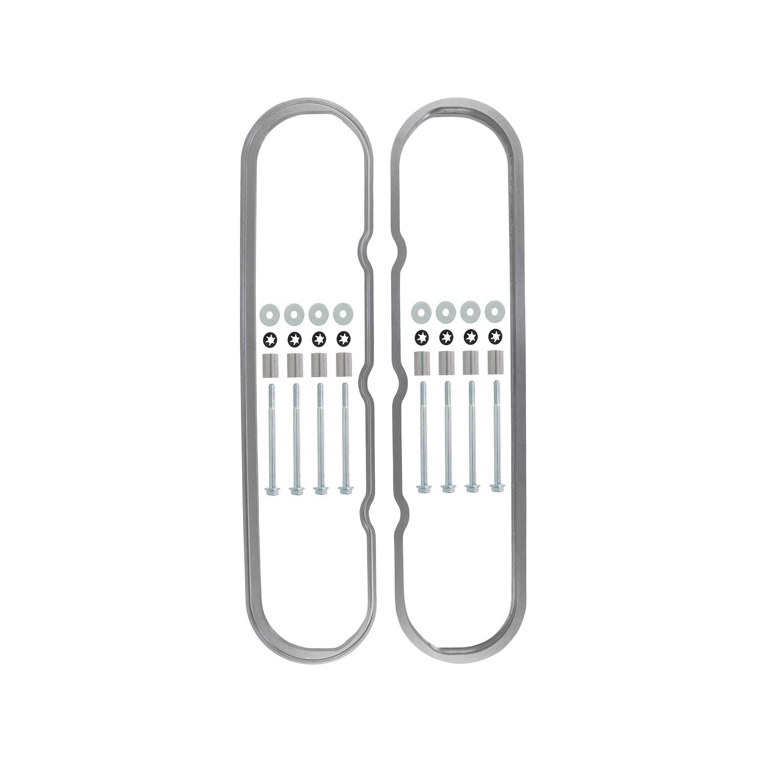 ICT Billet LS Valve Cover Spacer Billet LS1 LS2 LS3 LS7 LSX 3/4" .75 Inch Riser for Tall Mount Roller Rocker Clearance Spacer Compatible with Chevy LS 1997-up 551641-7 - Image 3