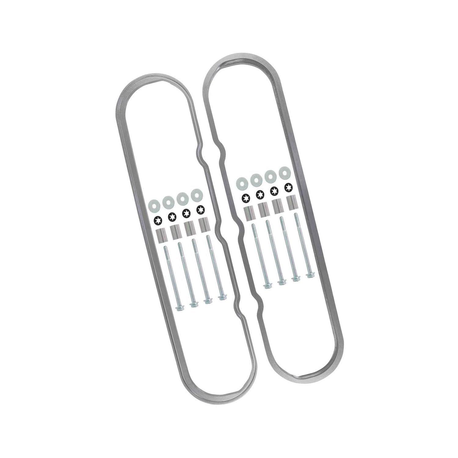 ICT Billet LS Valve Cover Spacer Billet LS1 LS2 LS3 LS7 LSX 3/4" .75 Inch Riser for Tall Mount Roller Rocker Clearance Spacer Compatible with Chevy LS 1997-up 551641-7 - Image 4