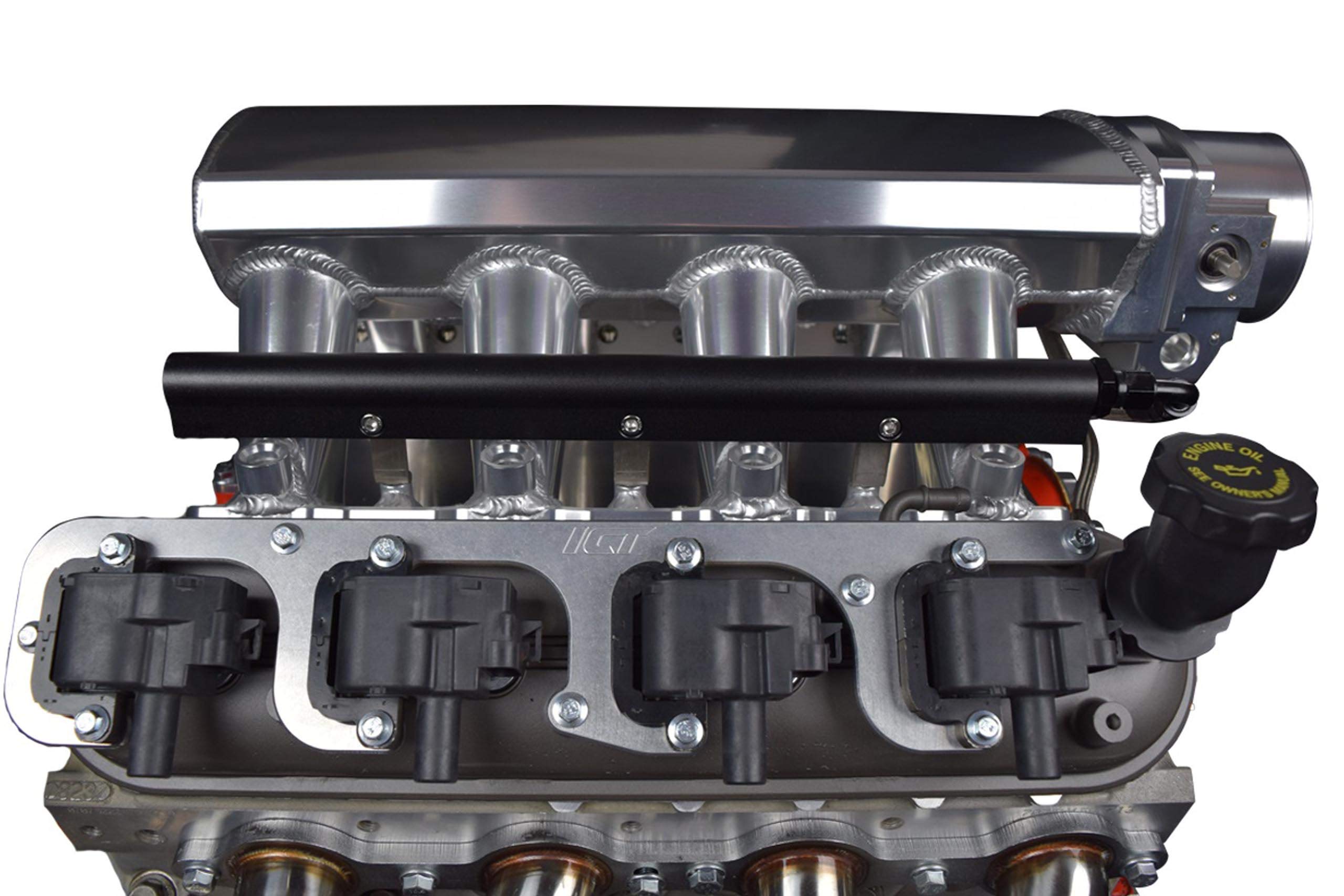 ICT Billet LS1 American Made Billet Aluminum Ignition Spark Plug Coil Bracket Mount Valve Cover for D580 12558948 LSX Chevrolet Camaro Pontiac Firebird 5.7L LS1 LS6 only swap 551642 - Image 4