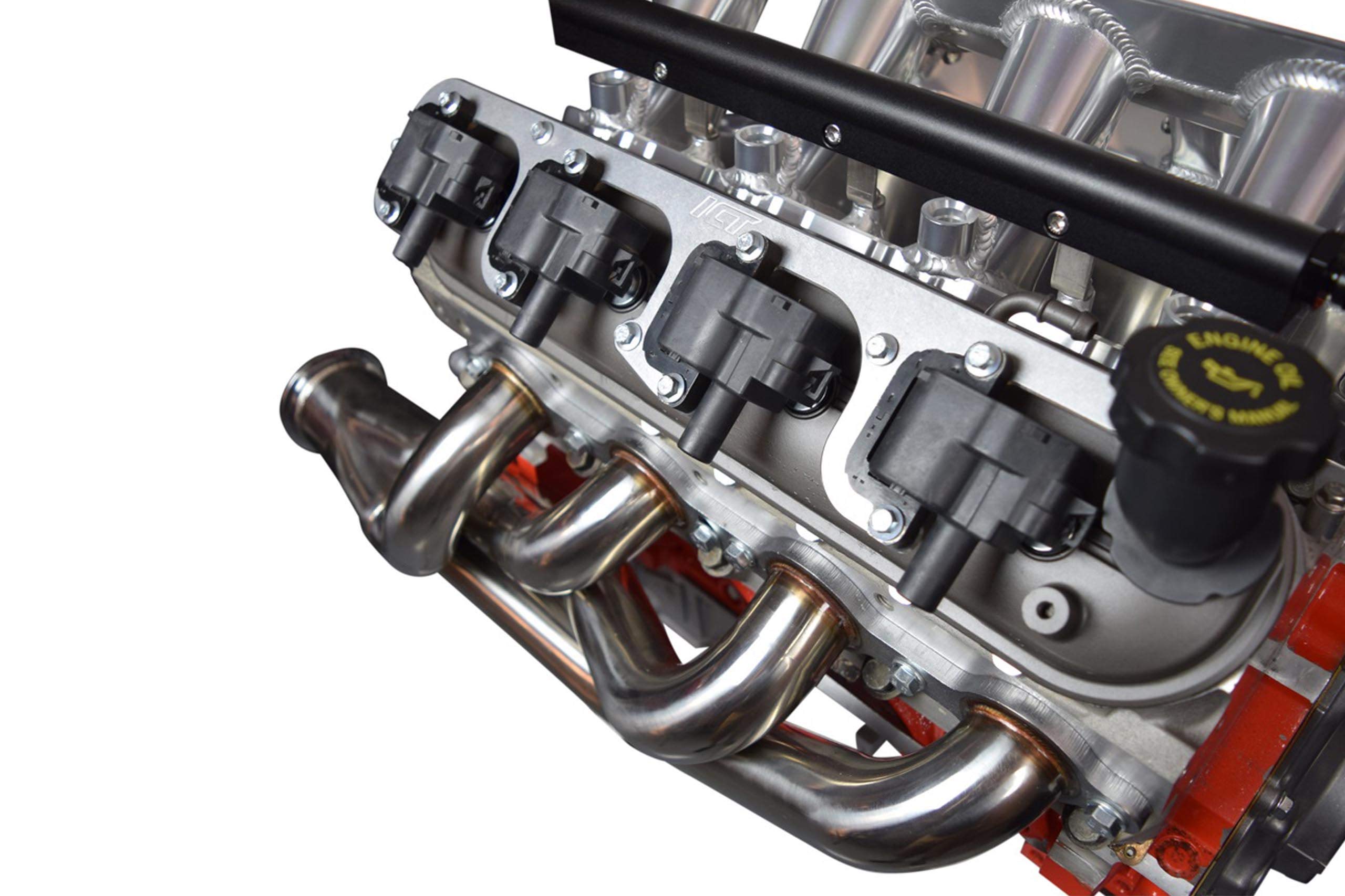 ICT Billet LS1 American Made Billet Aluminum Ignition Spark Plug Coil Bracket Mount Valve Cover for D580 12558948 LSX Chevrolet Camaro Pontiac Firebird 5.7L LS1 LS6 only swap 551642 - Image 6