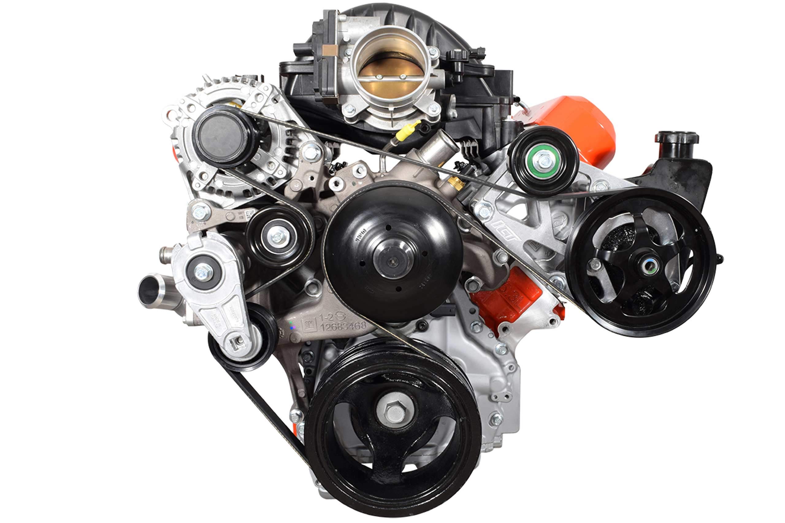 ICT Billet LT Truck Saginaw Power Steering Pump Bracket Kit Compatible with 2019 & up L87 L84 RPO Code Engines Designed & Manufactured in the USA 551578 - Image 5