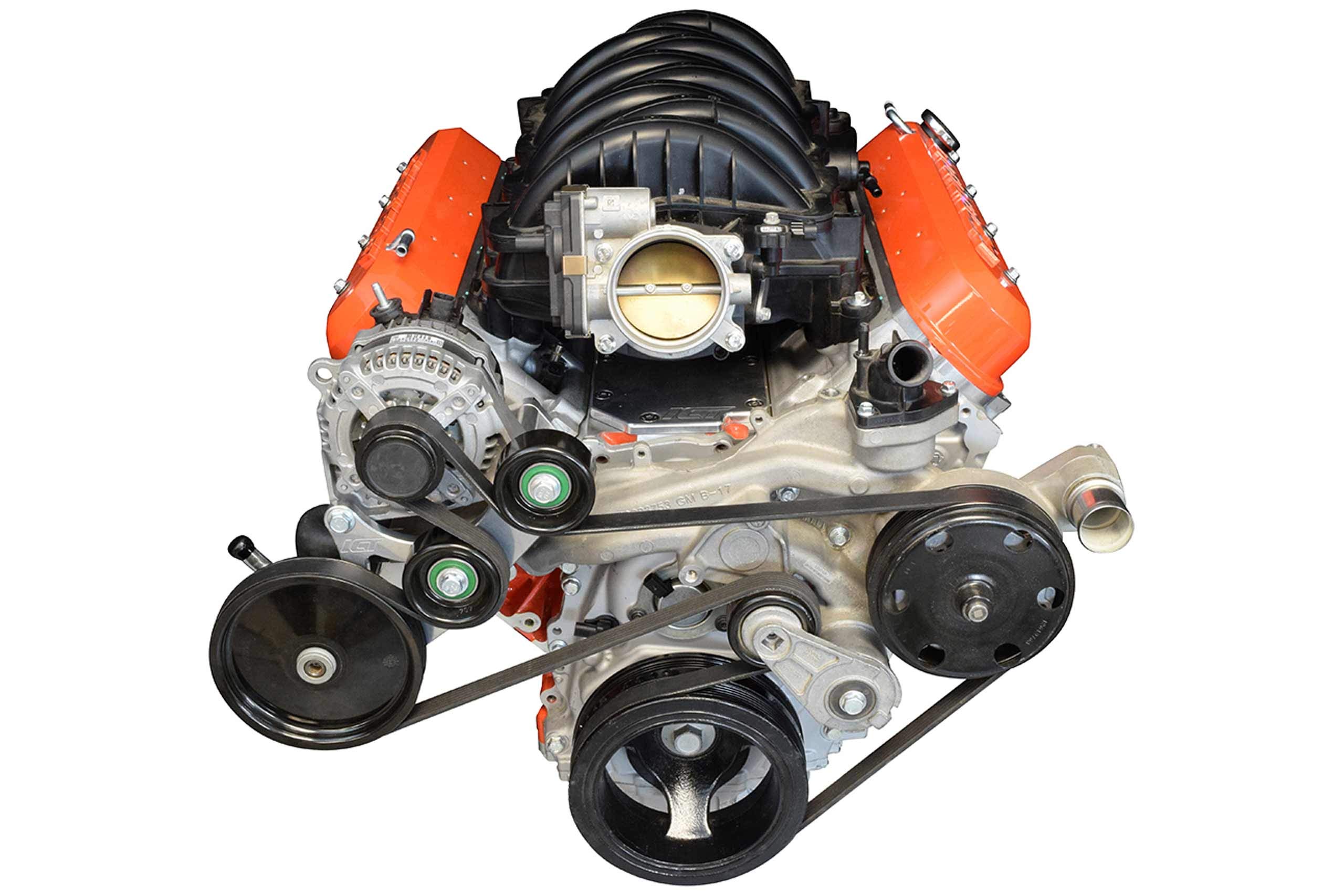 ICT Billet LT1 L83 Alternator & Power Steering Pump Bracket Accessory Kit Truck Gen V 551368 - Image 5