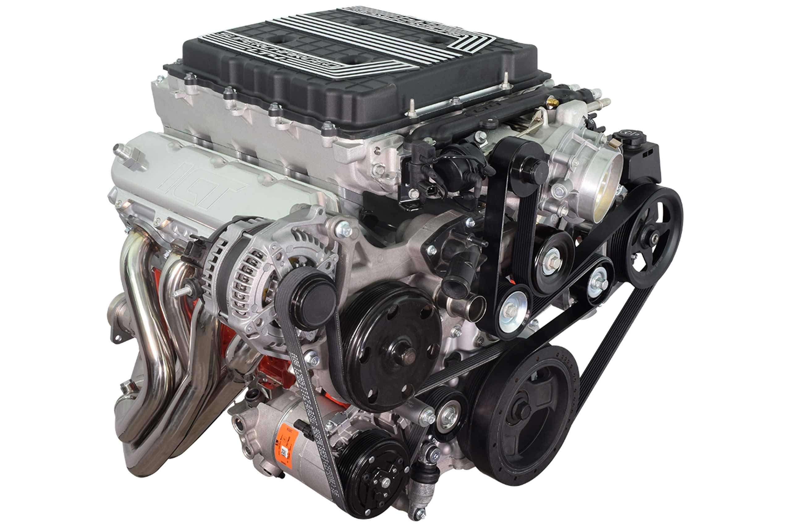 ICT Billet Power Steering Pump Bracket Compatible with LT4 8 Rib Supercharger - Type 2 - Swap Kit Mechanical Steering Designed & Manufactured in The USA Bare Billet Aluminum 551125-1 - Image 9