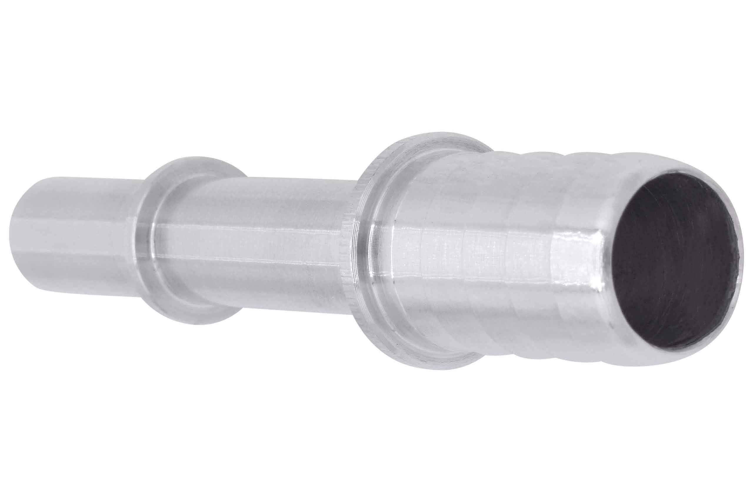 ICT Billet Quick Connect Male 3/8 Fuel Rail Hose to 1/2 Barb Adapter Fitting LS1 LM7 LR4 LQ4 LS6 L59 LQ9 LM4 L33 GM Oring Seal Billet Aluminum Natural Finish AN817-02-08BA - Image 3