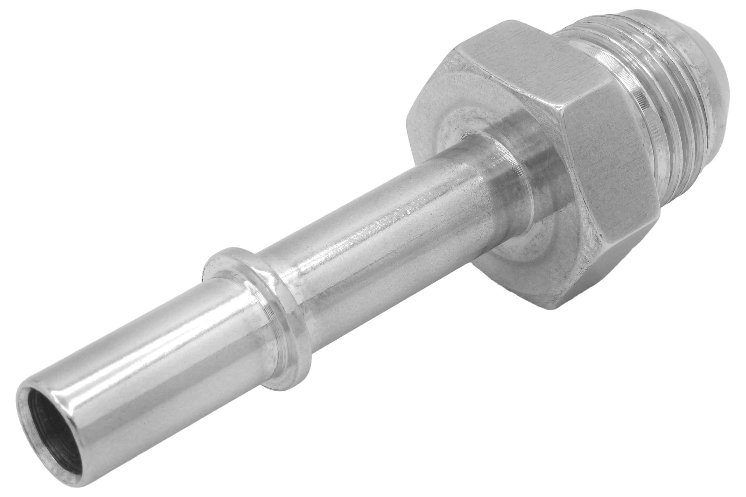 ICT Billet Quick Connect Male 3/8 Fuel Rail Hose to -8AN Adapter Fitting LS1 LM7 LR4 LQ4 LS6 L59 LQ9 LM4 L33 GM AN817-02A o-ring seal billet aluminum natural finish AN817-02-08AN - Image 5