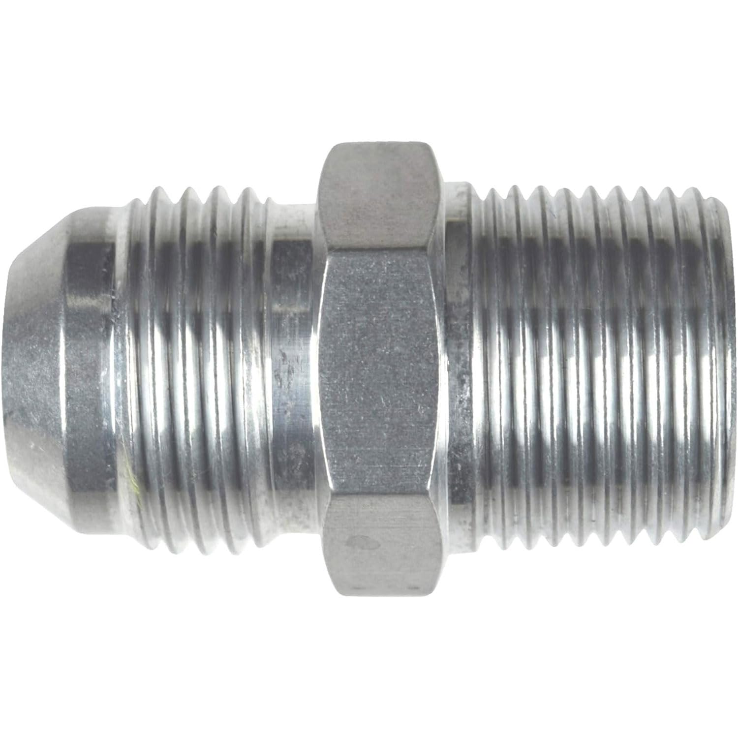 ICT Billet Straight -12AN Flare Male to 3/4"NPT Pipe Adapter Fitting 12 AN Bare Aluminum AN816-12-12A - Image 3