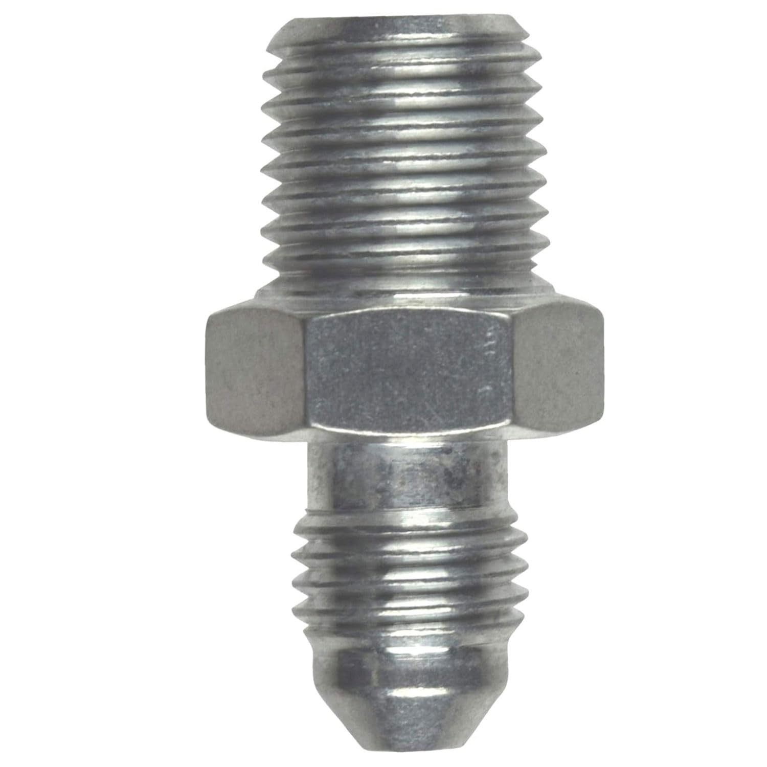 ICT Billet Straight -4 Flare Male to 1/4" NPT Pipe Adapter Fitting 4 AN Bare Aluminum - National Pipe Thread Designed & Manufactured in the USA AN816-04-04A - Image 4