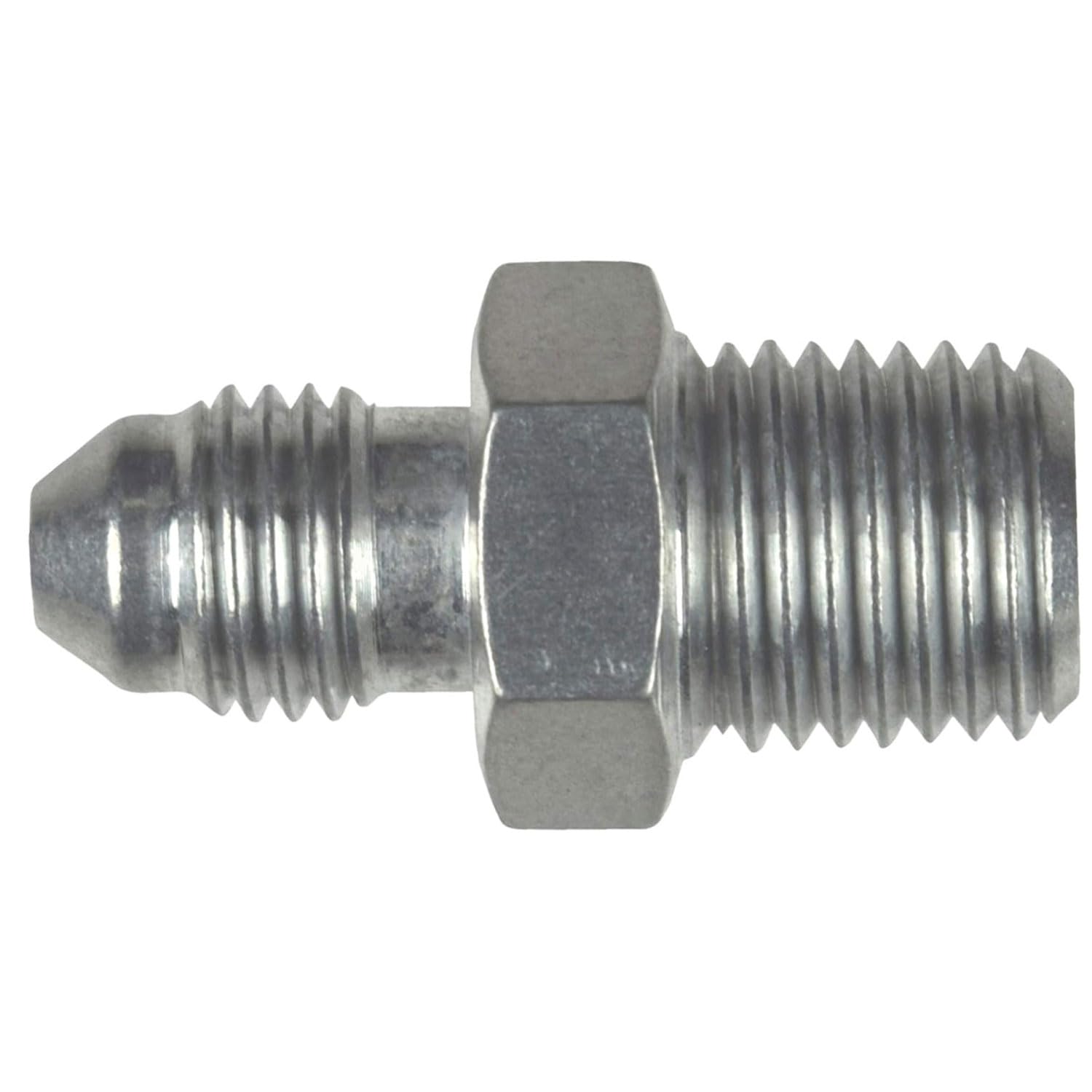 ICT Billet Straight -4 Flare Male to 1/4" NPT Pipe Adapter Fitting 4 AN Bare Aluminum - National Pipe Thread Designed & Manufactured in the USA AN816-04-04A - Image 6