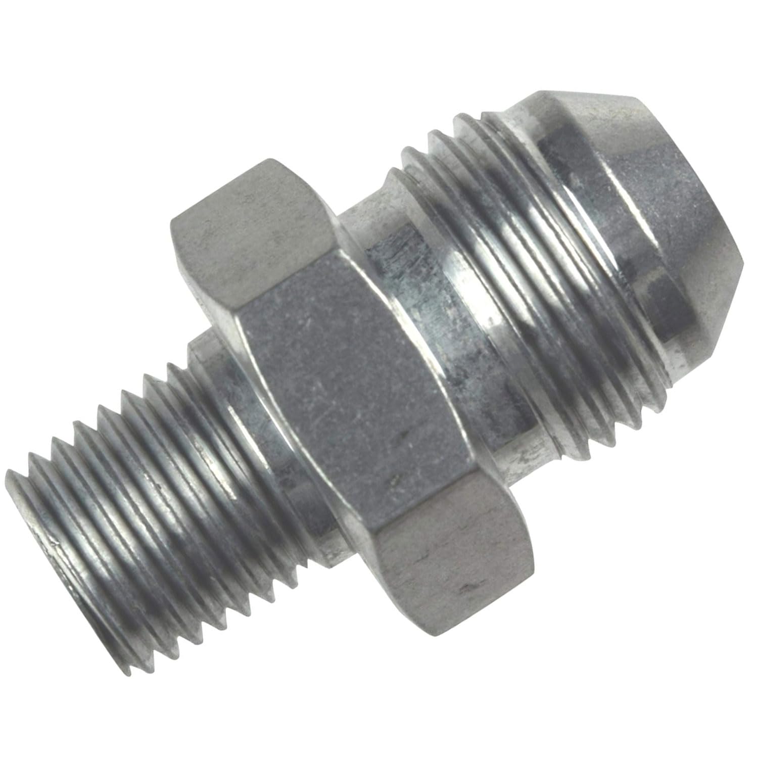 ICT Billet Straight -8AN Flare Male to 1/4"NPT Pipe Adapter Fitting 8 AN Bare Aluminum AN816-08-04A - Image 3