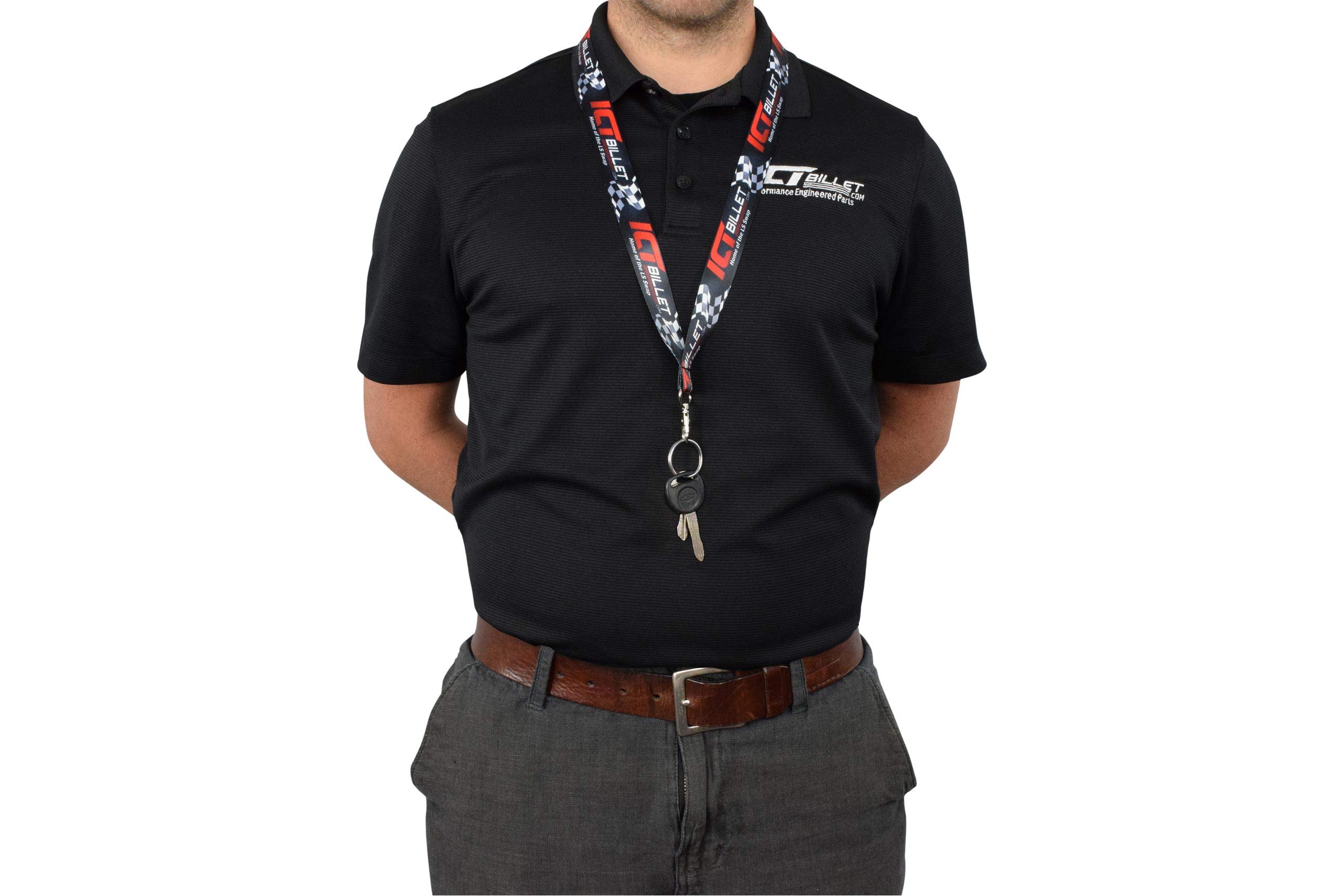 ICT Billet Swivel Key Clip Lanyard 1" x 18" 551929 - Image 3