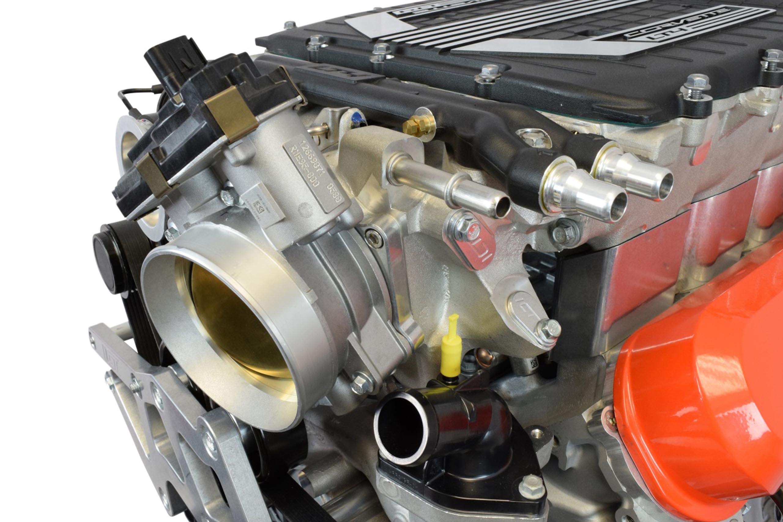 ICT Billet Throttle Body Rotation Angle Adapter Compatible with Chevrolet Gen 5 LT5 Turn Spin Clocking Rotate 551794 - Image 8