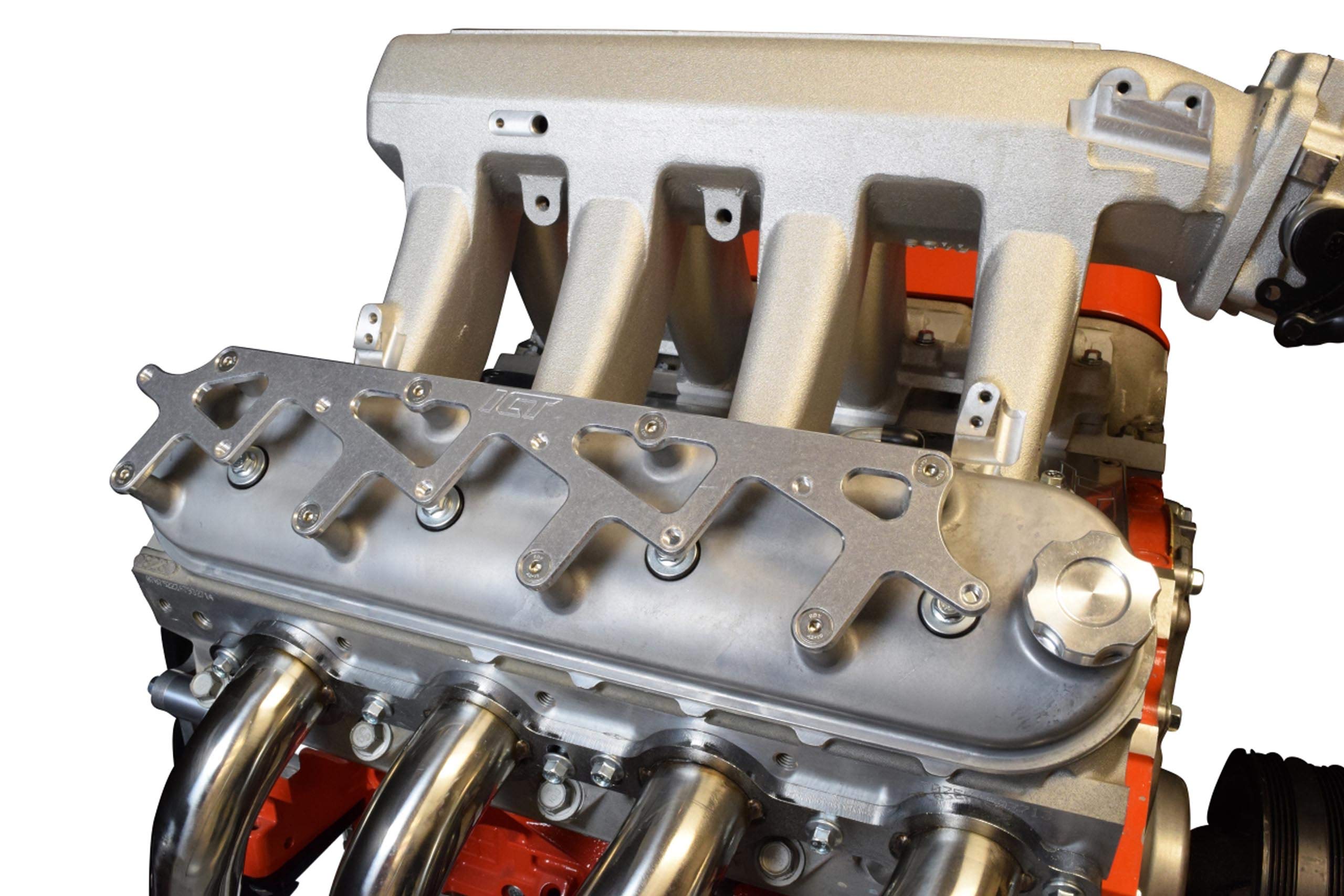 LS Billet Coil Brackets Compatible with Holley AMP EFI Smart Coil Pack for Holley Valve Covers - Image 3