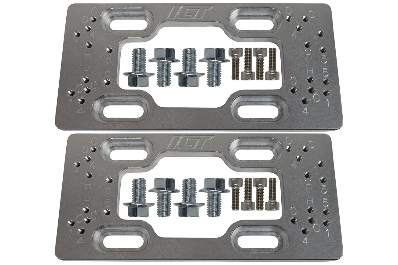 LS Mounting Base Plates (for Remote Coil Brackets on Engine Block) LS1 LS3 LSX - Image 4