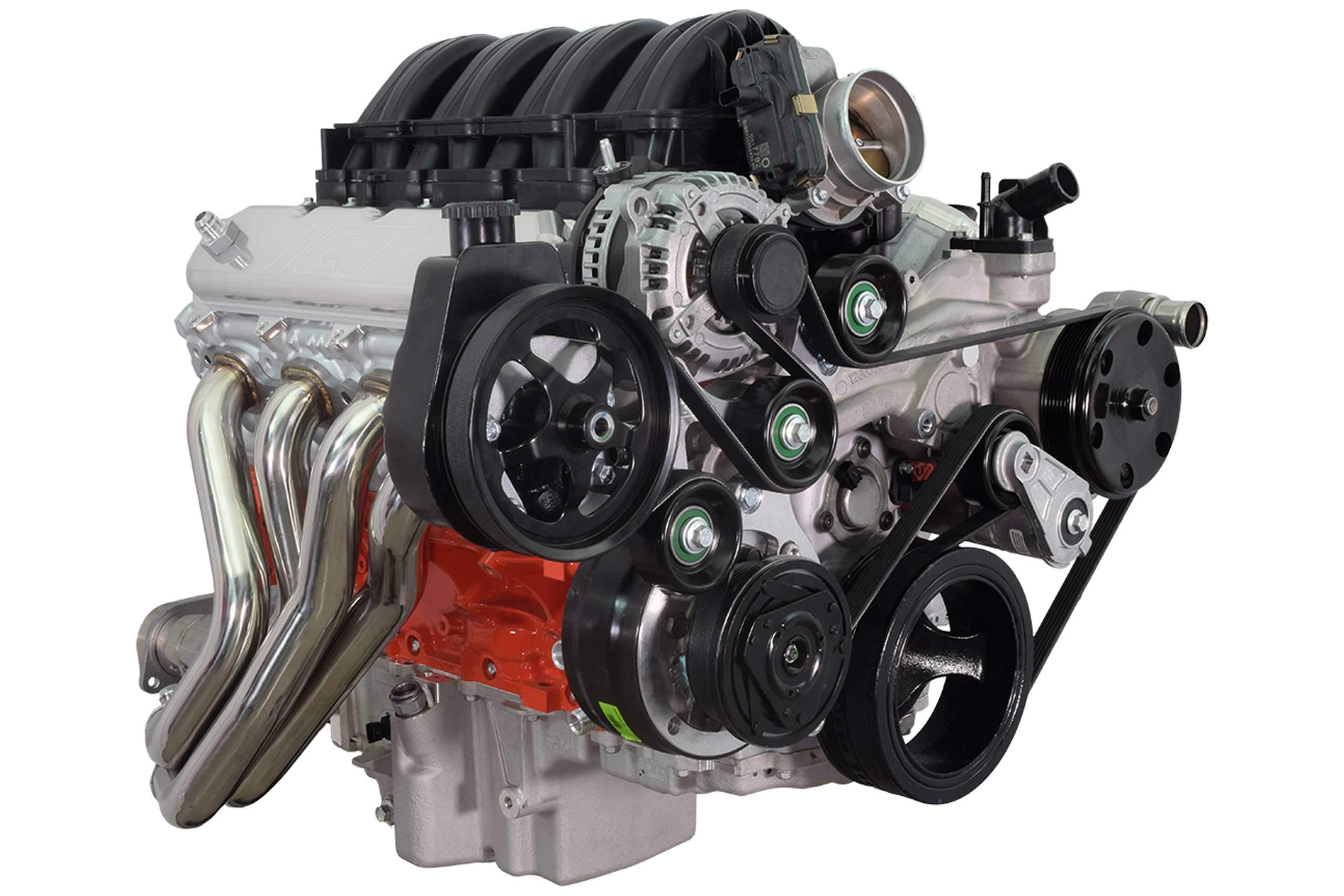 LT Gen V Swap C10 Truck Saginaw Power Steering & R4 A/C Compressor Bracket Kit - Image 8